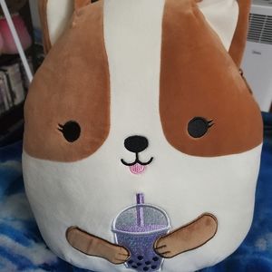 Regina with Boba Squishmallow Backpack